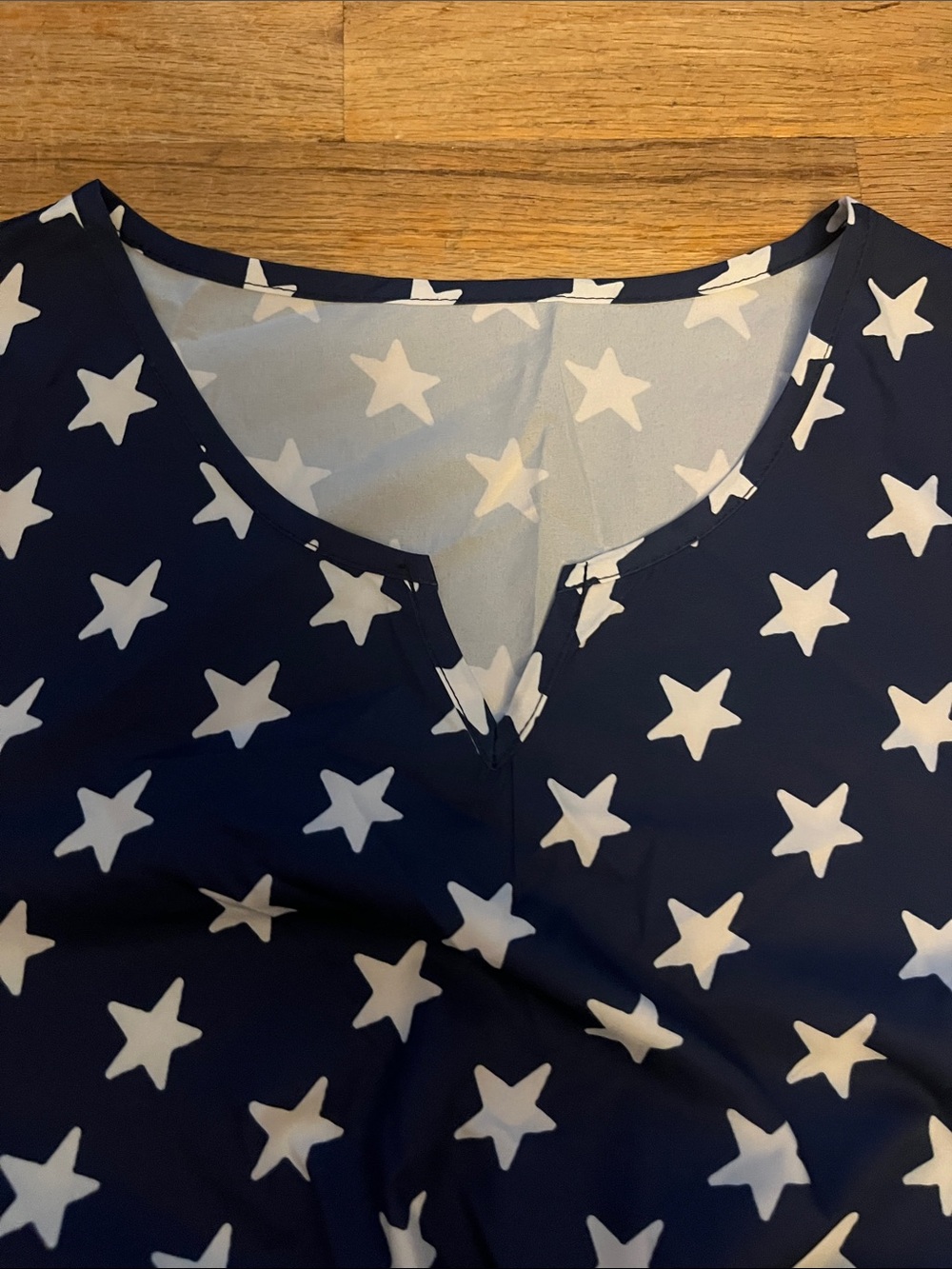 Sleeveless Stars & Stripes Midi Dress in Red, White & Blue - Picture 9 of 9